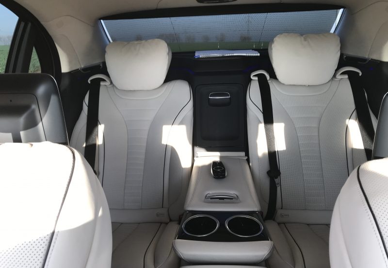 mercedes-benz s 350 d 4matic interier zadni sedadla