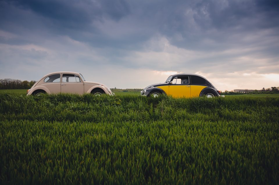 average car versus beautiful car